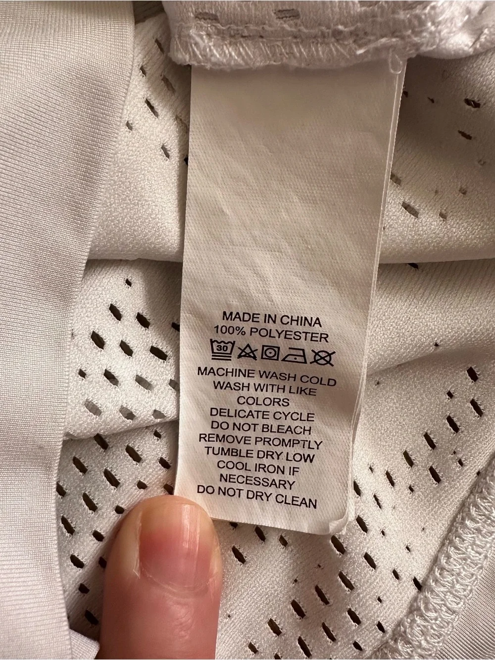 Kate Spade White Sporty Shirt Long Sleeve Eyelet Size L
